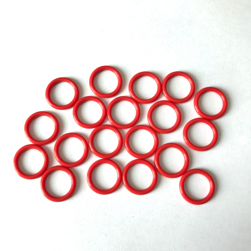 Electronics Industry Insulating Red Sil Rubber O-Ring