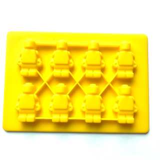 FDA Food Grade Lego Shape Silicone Rubber Ice Cube Mold