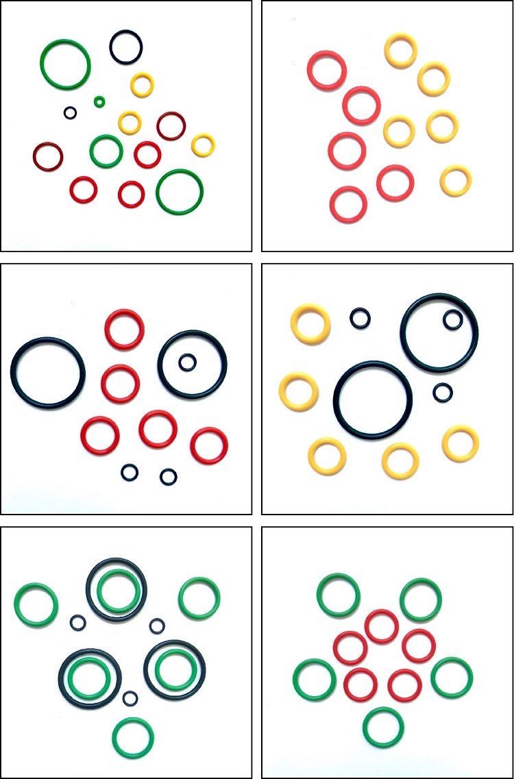 RoHS Reach As568 Metric Standard Buna NBR O Ring