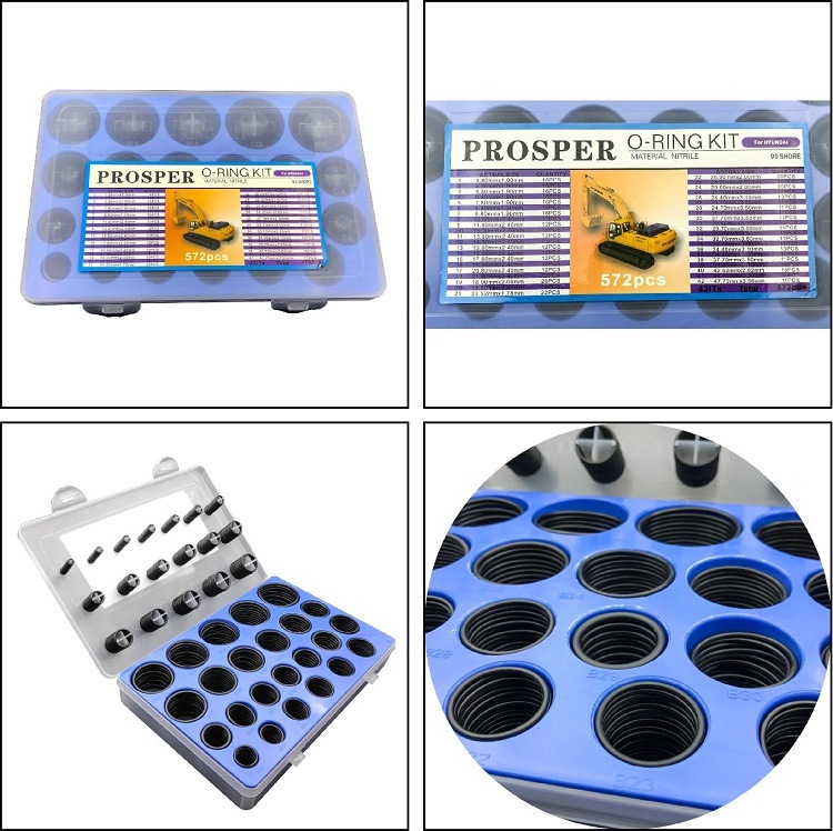 Automobile Parts Excavator Repair O Ring Kit for Hyundai