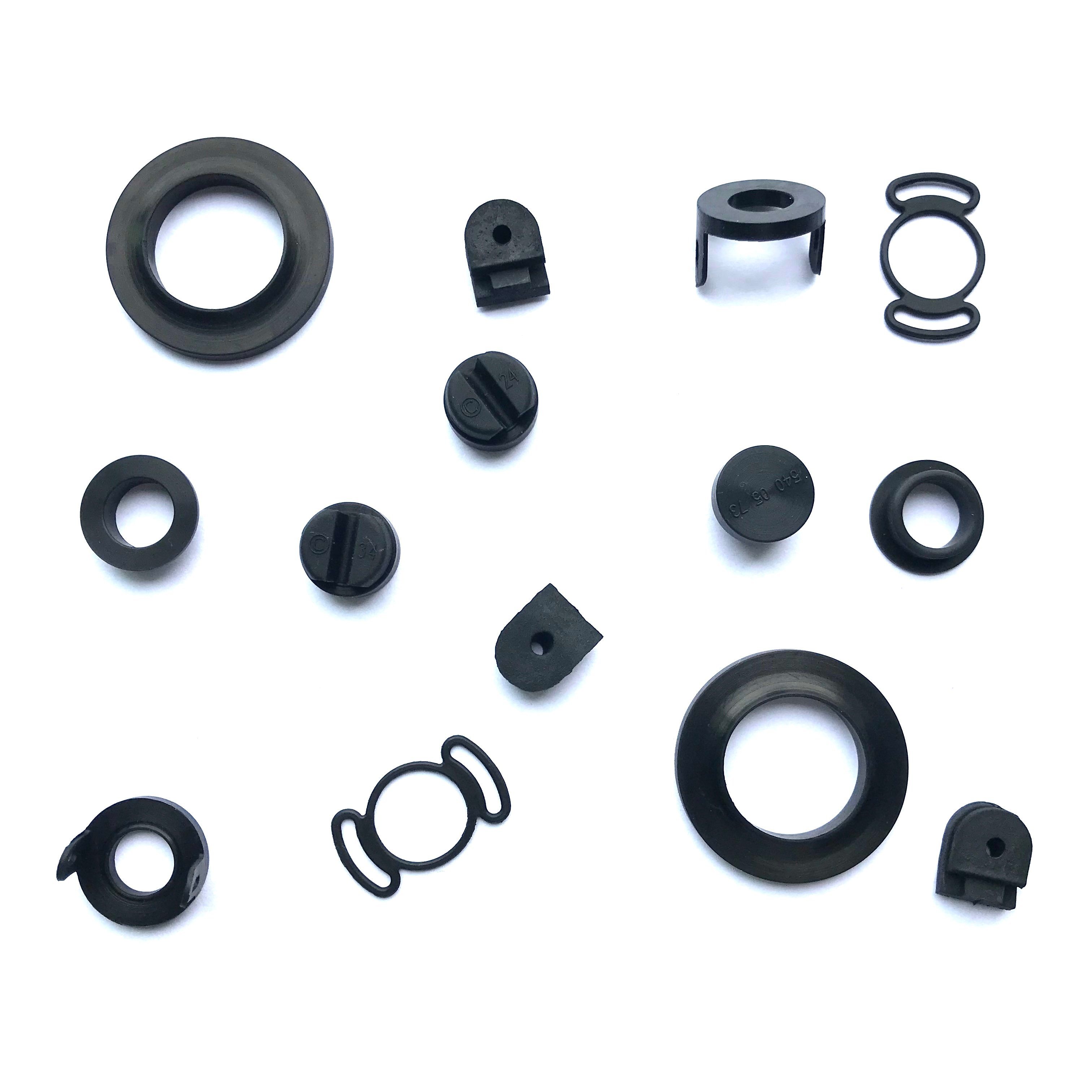 OEM ODM Customized Molded Auto Engine NBR EPDM CR Rubber Part