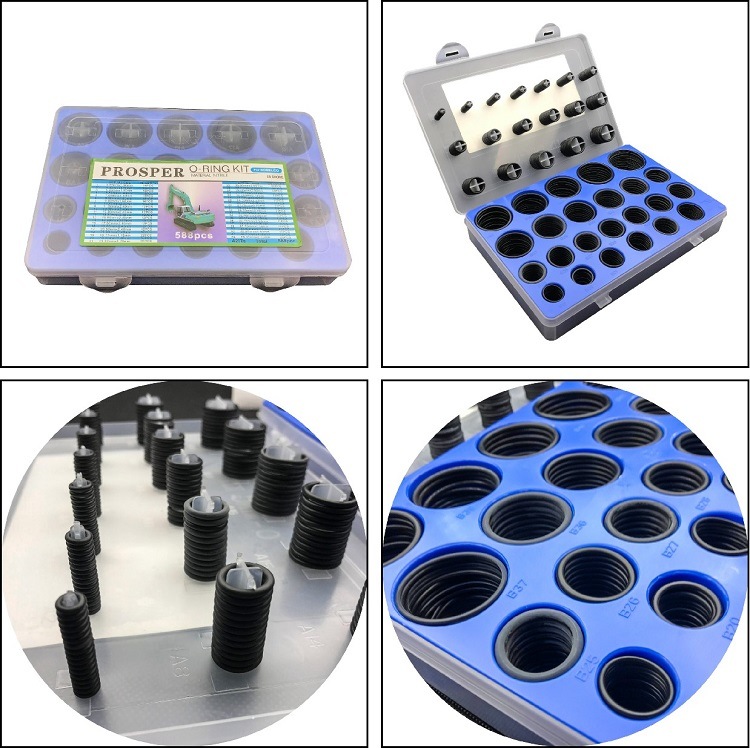 Excavator Repair Kit Rubber O Ring Box Auto Part