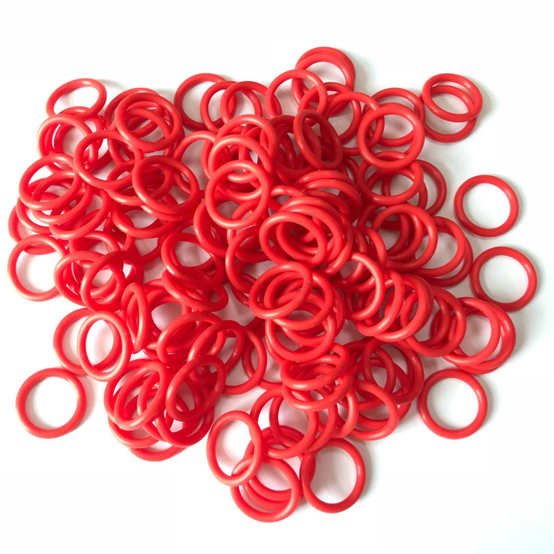 Electronics Industry Insulating Red Sil Rubber O-Ring