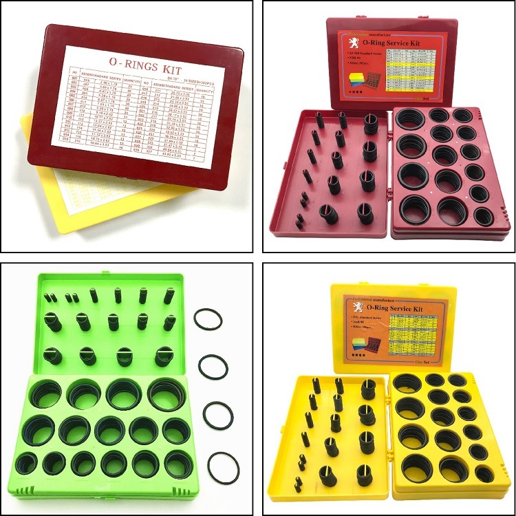 NBR Rubber O-Ring Kit for Hitachi Excavator 30 Sizes 440 PCS