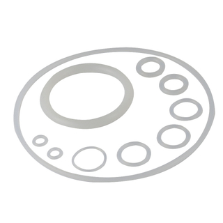 Colourless FDA Grade Sil Silicon Rubber O Ring