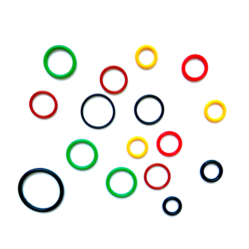 Custom Molded Colorful Elastic Rubber O-Ring
