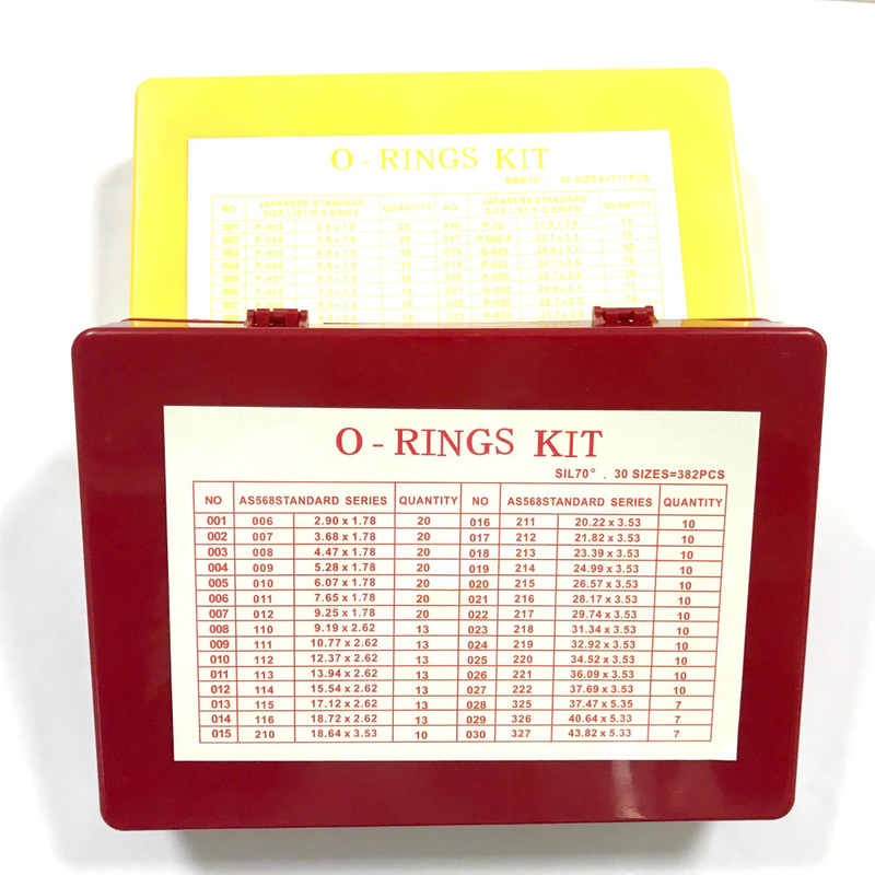 as-568 Standard NBR Rubber Excavator Metric O-Ring Kit