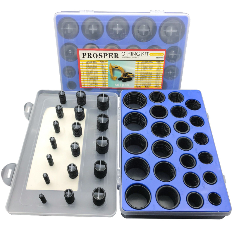 Excavator Box NBR Rubber O Ring Kit for Caterpillar