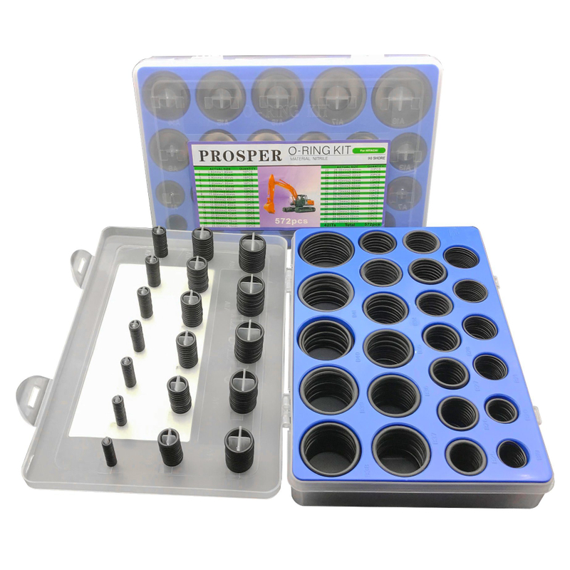 Metric JIS B2401 NBR 90 Shore O Ring Repair Box