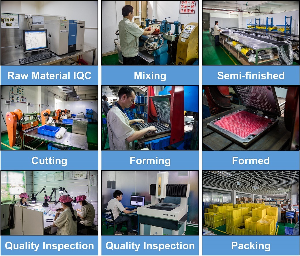 Small Cylindrical Motorcycle Parts Rubber Products