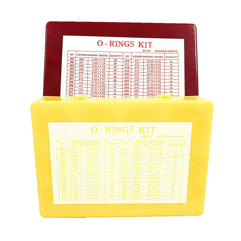 Japanese Standard NBR FKM Rubber Excavator O-Ring Kit