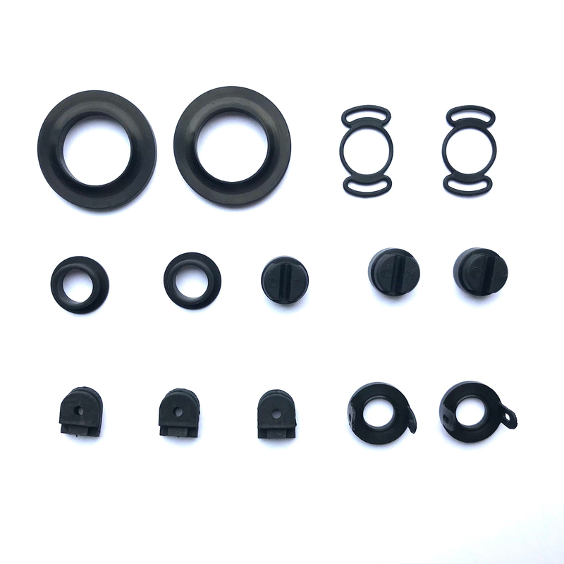 Customized Auto Part NBR EPDM Viton Silicone Grommet Rubber Gasket