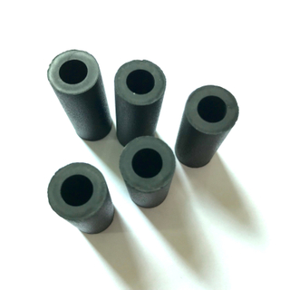 Black Cylindrical Black NBR Rubber Gasket