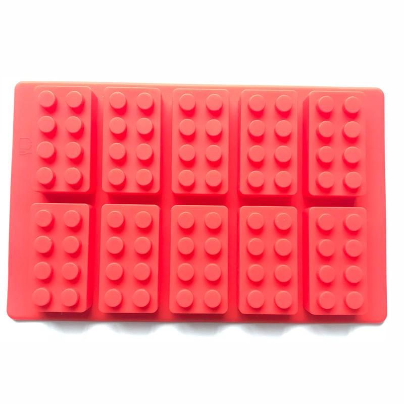 Ice Making Mould Lego Blocks Silicone Rubber Product