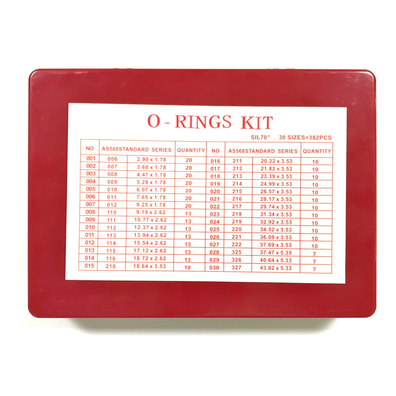 as-568 Standard NBR Rubber Excavator Metric O-Ring Kit