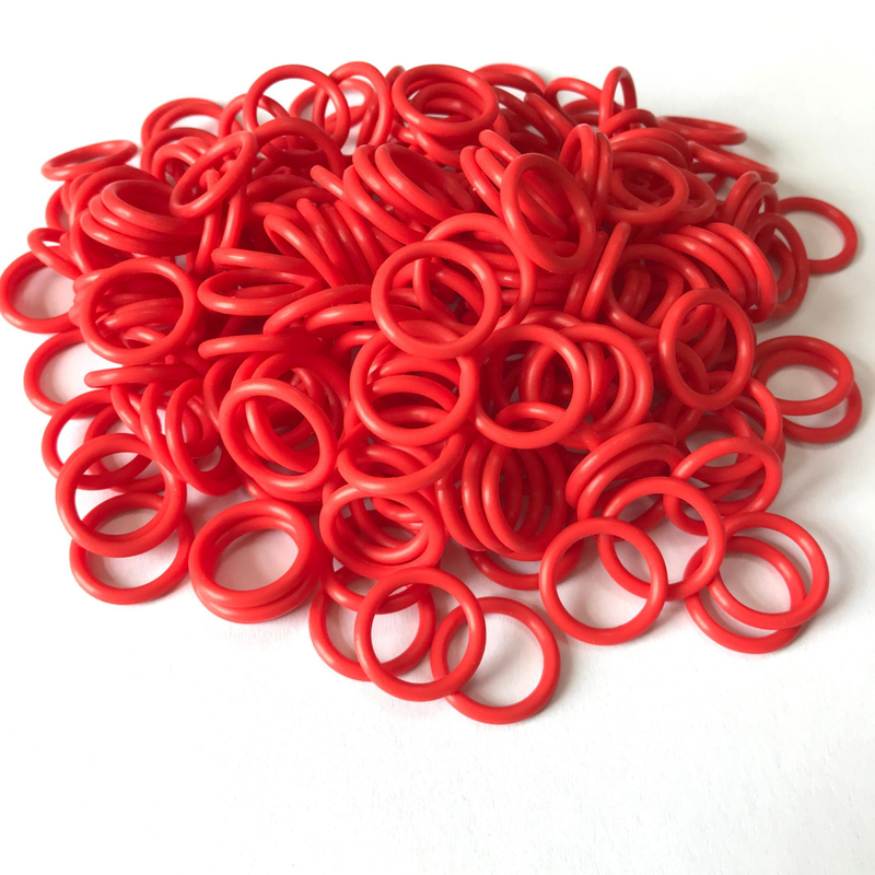 Electronics Industry Insulating Red Sil Rubber O-Ring