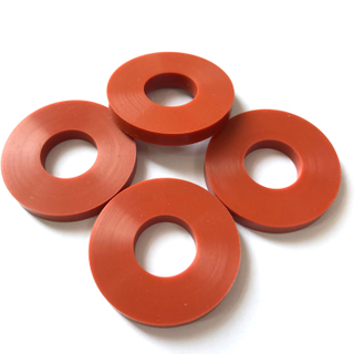 Customized Red Silicone Rubber Gasket