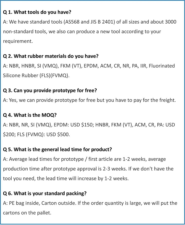 Customized Motorcycle Auto Part Rubber Product