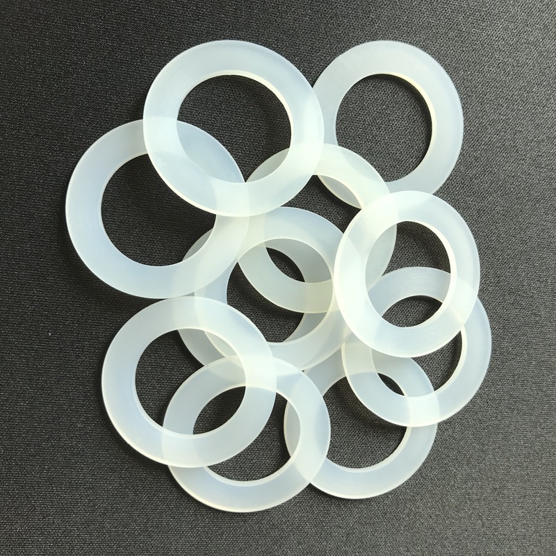 Smooth Colorful Soft Silicone Rubber Gasket
