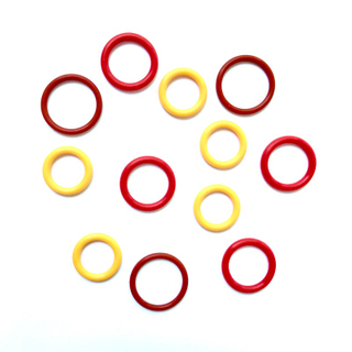 Heat Resistant Colorful Silicone Rubber O Ring