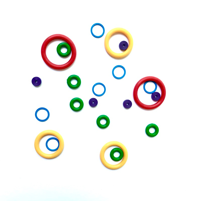 Heat Resistant Colorful Silicone Rubber O Ring