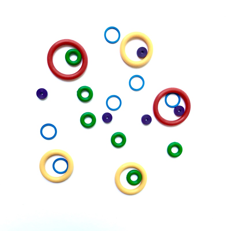Heat Resistant Colorful Silicone Rubber O Ring