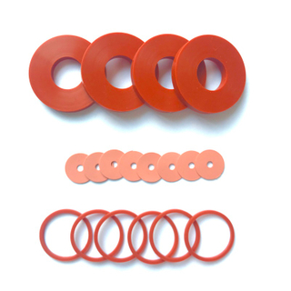 Smooth Colorful Soft Silicone Rubber Gasket